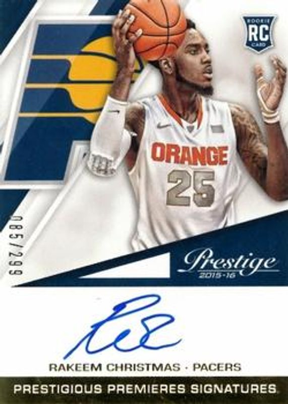 2015 Prestige #PPS-RC Prestigious Premieres Signatures /299