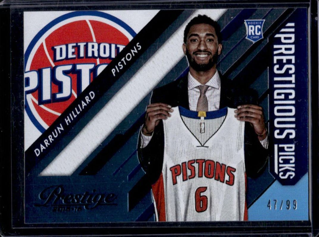 2015 Prestige #31 Prestigious Picks - Light Blue /99