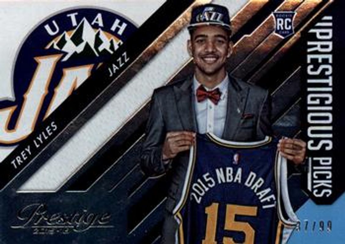 2015 Prestige #10 Prestigious Picks - Light Blue /99