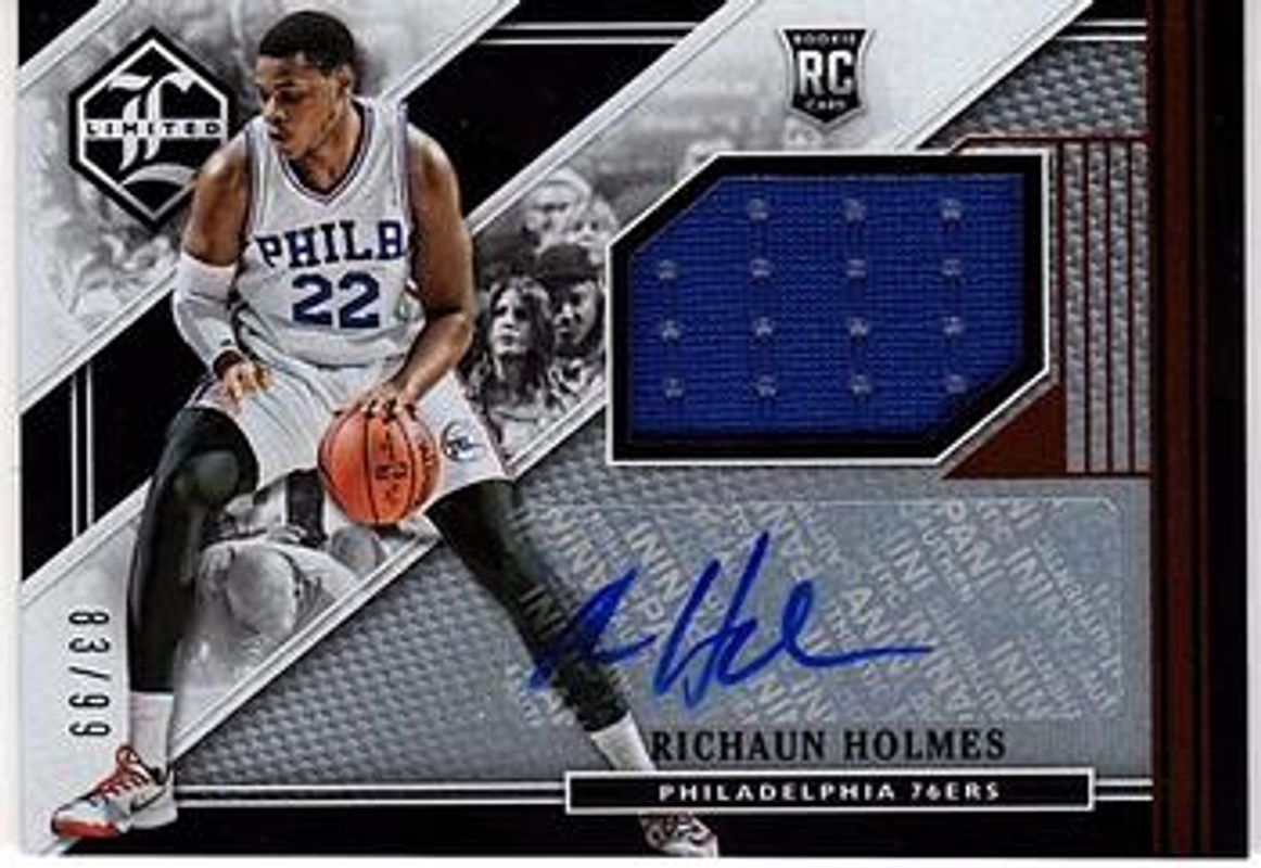 2015 Limited #RJA-RH Rookie Jersey Autographs /99