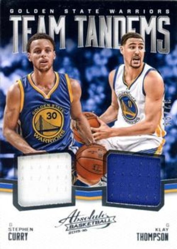 2015 Absolute #TT-GSW Team Tandems /99