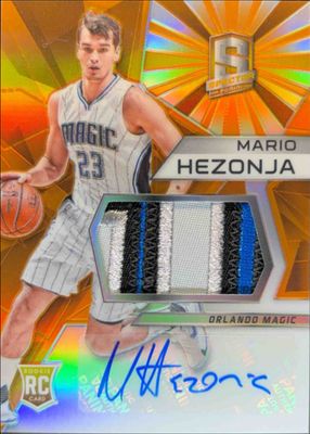 2015 Spectra #106 Rookie Jerseys Autographs Orange /25