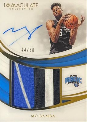 2018 Immaculate #PP-MBB Premium Patch Autographs (/50)