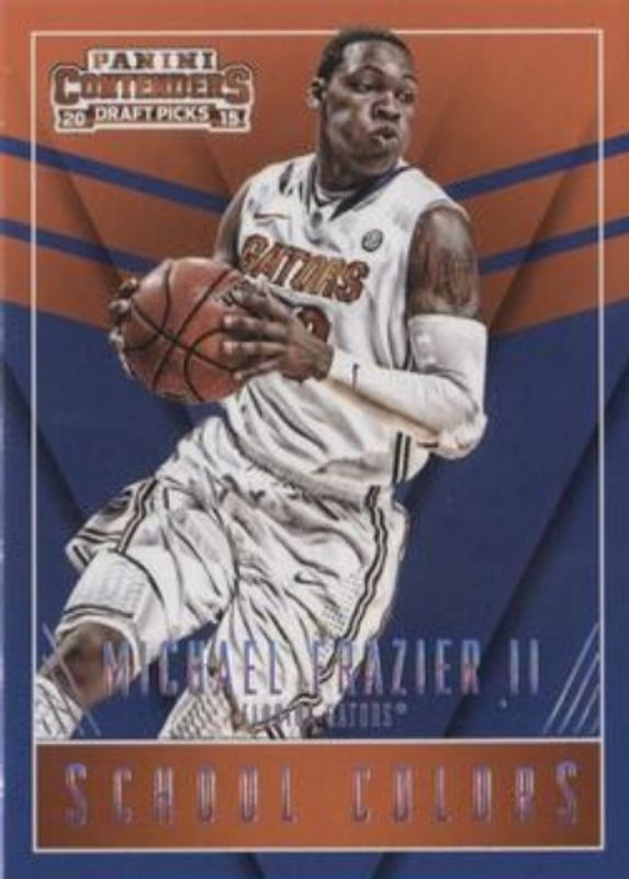 2015 Contenders Draft Picks #28 School Colors