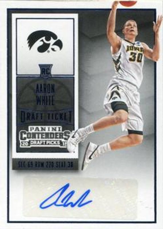 2015 Contenders Draft Picks #109b College Draft Ticket Autographs - Blue Foil