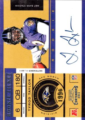 2011 Contenders #184 Rookie Ticket Auto