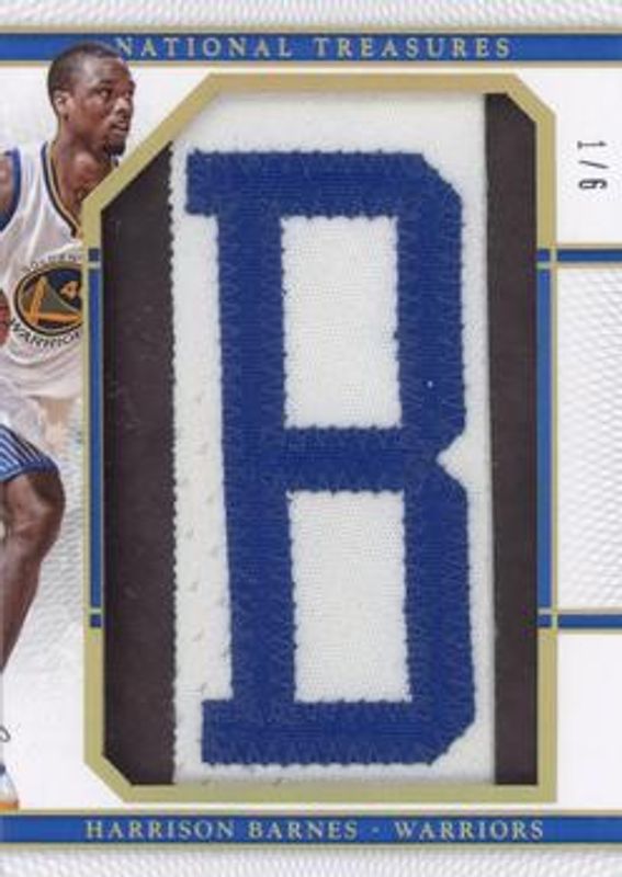 2015 National Treasures #GSHB NBA Finals Nameplate /8