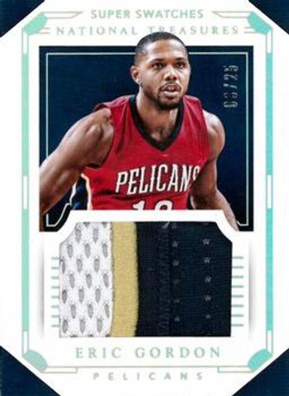 2015 National Treasures #54 Super Swatches - Prime /25