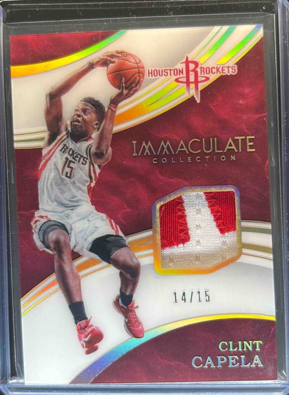 2015 Immaculate #PJ-CC Patches Jersey Numbers Relics /3