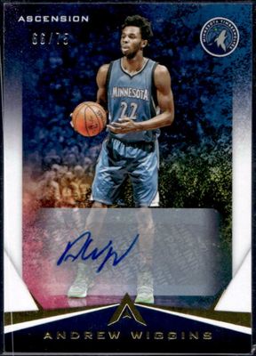 2017 Ascension #68 Autographs /144