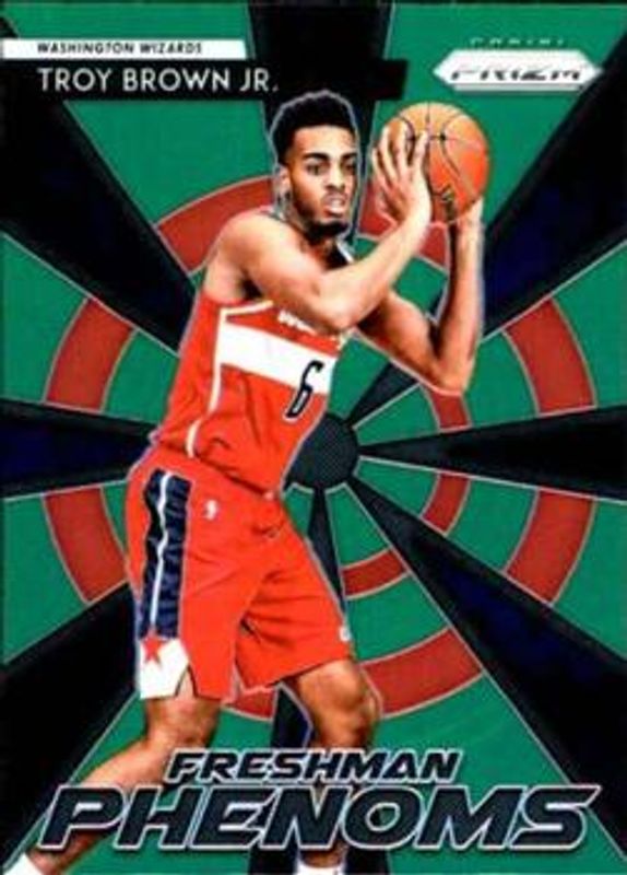 2018 Prizm #11 Freshman Phenoms - Green