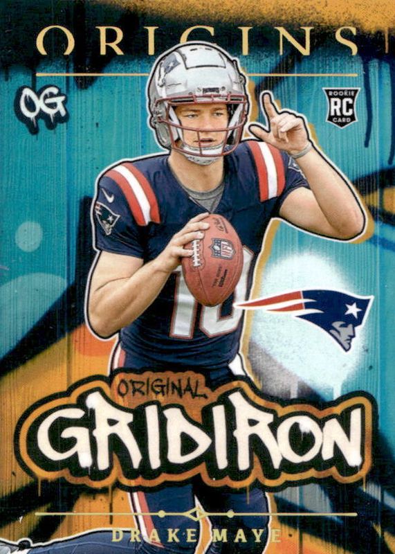 Drake Maye 2024 Origins #12 Original Gridiron Rookie PSA 10