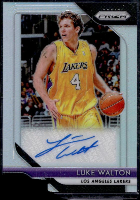 2018 Prizm #S-LWT Signatures - Silver