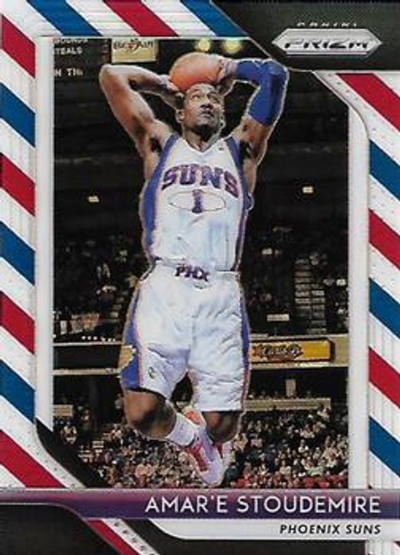 2018 Prizm #295 Red White Blue