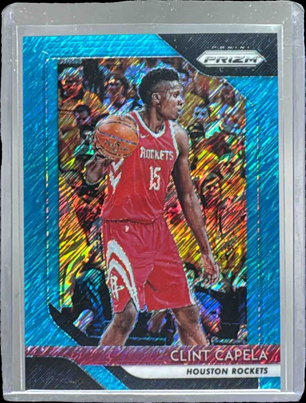 2018 Prizm #74 FOTL Light Blue Shimmer /7