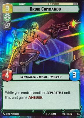 2024 Twilight of the Republic #504 Hyperspace Foil