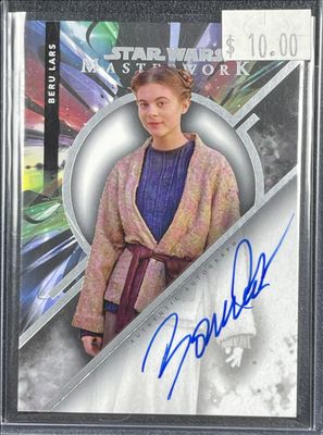 2022 Topps Star Wars Masterwork #MWA-BP Autographs