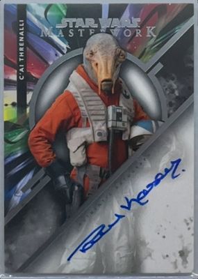 2022 Topps Star Wars Masterwork #MWA-PK Autographs