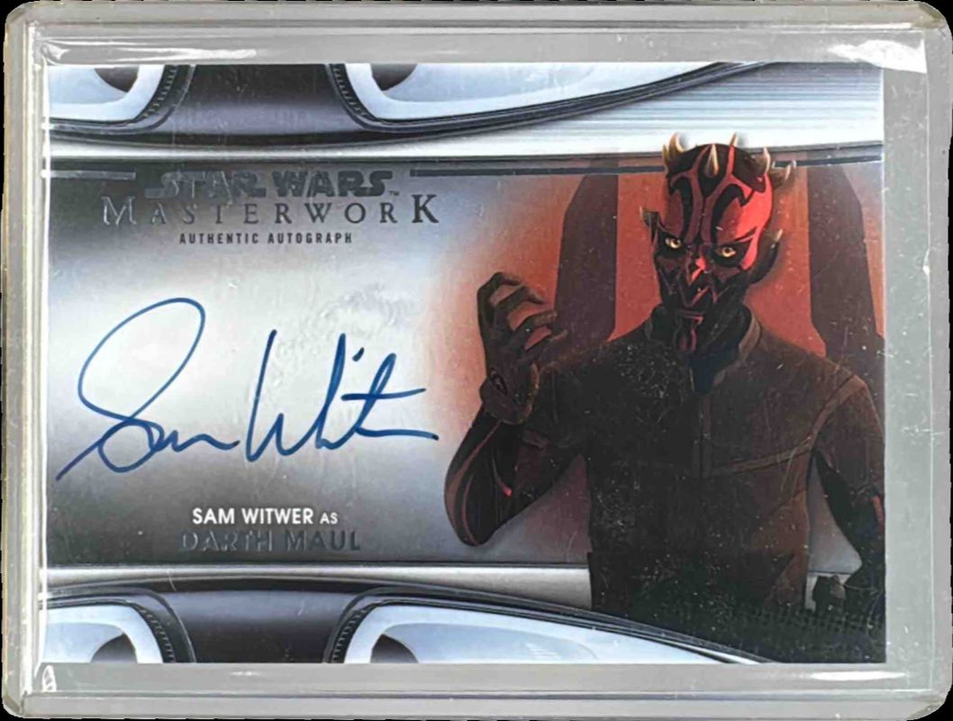 2022 Topps Star Wars Masterwork #MWA-SW Autographs