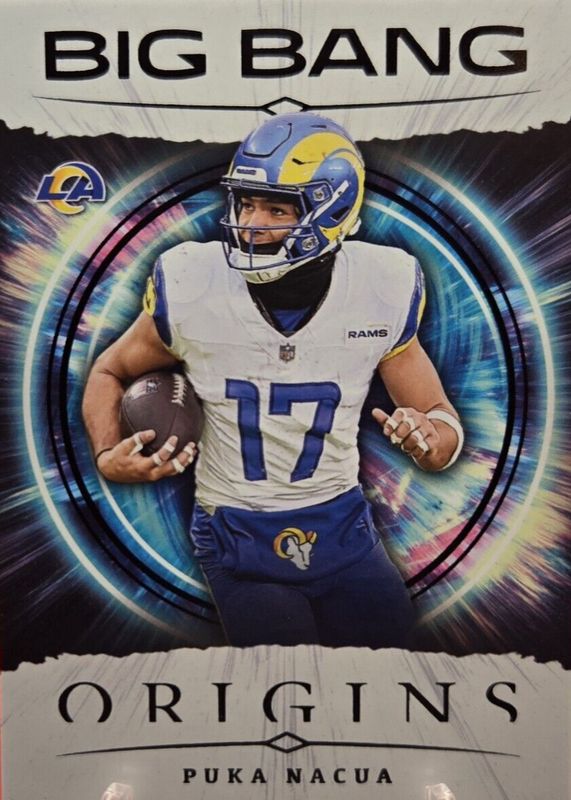 プーカ　Pu'ca Puka Nacua 2023 Panini Select Numbers #149 Los Angeles Rams