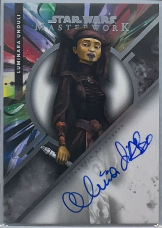 2022 Topps Star Wars Masterwork #MWA-OD Autographs