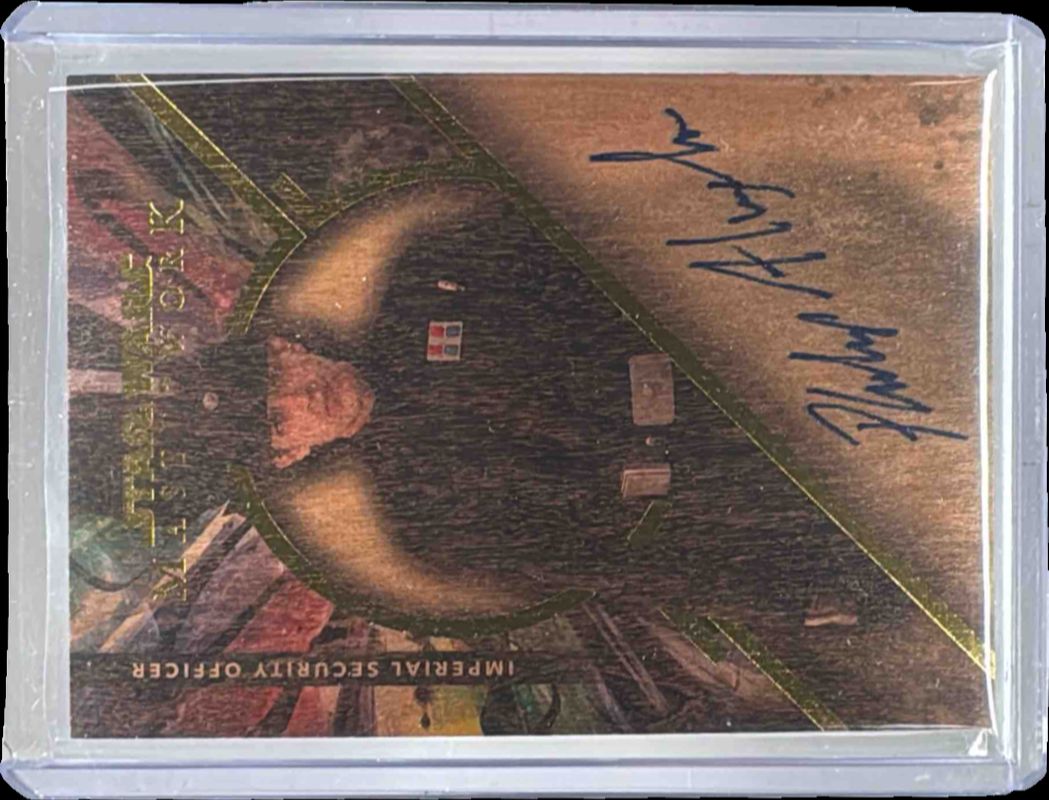 2022 Topps Star Wars Masterwork #MWA-PA Autographs Wood /10