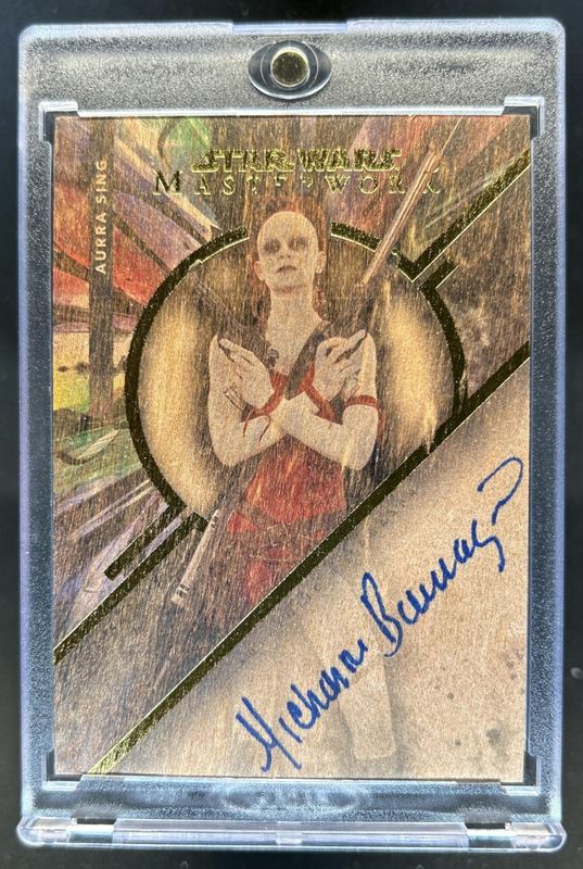 2022 Topps Star Wars Masterwork #MWA-MBO Autographs Wood /10