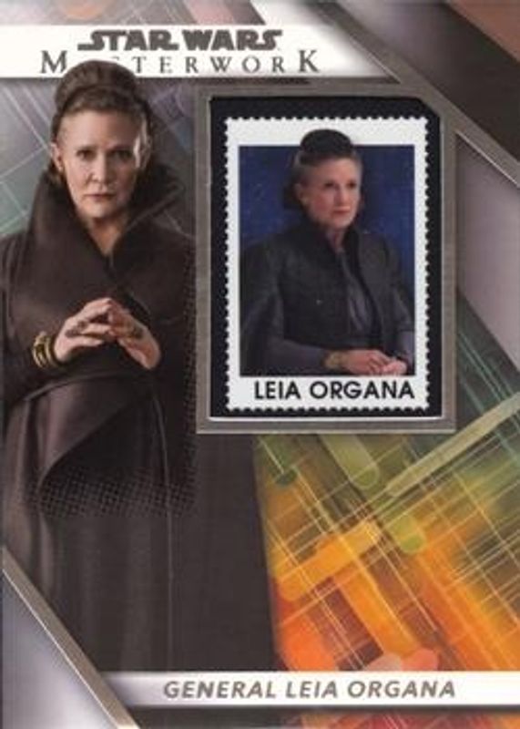 2022 Topps Star Wars Masterwork #SC-LO Commemorative Stamp Relic