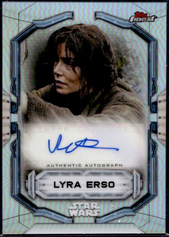 2022 Topps Star Wars Finest #FA-VK Finest Autographs