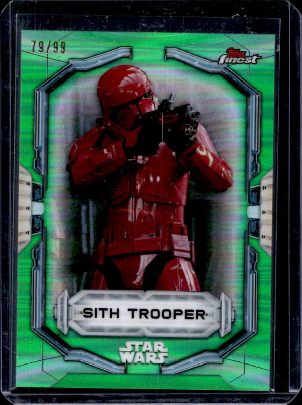 2022 Topps Star Wars Finest #84 Green /99