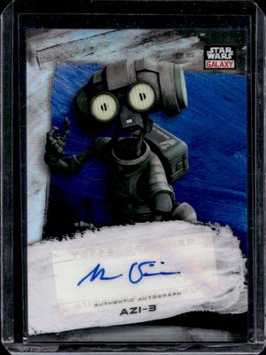 2022 Topps Chrome Star Wars Galaxy #GA-BD Autographs Blue /150