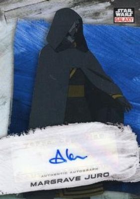 2022 Topps Chrome Star Wars Galaxy #GA-AK Autographs Blue /150