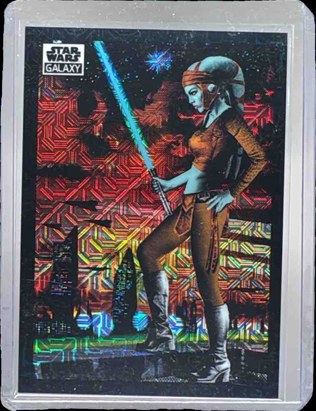 2022 Topps Chrome Star Wars Galaxy #76 Mojo /50