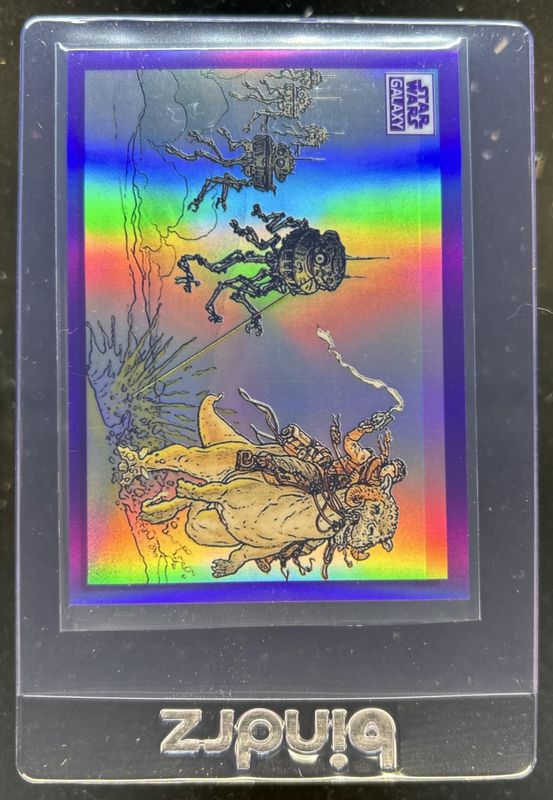 2022 Topps Chrome Star Wars Galaxy #14 Purple /25