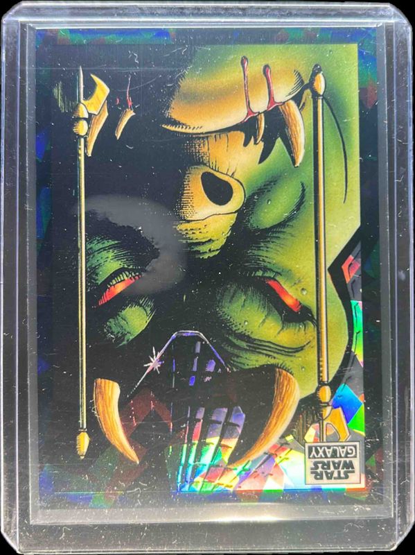 2022 Topps Chrome Star Wars Galaxy #31 Atomic /150