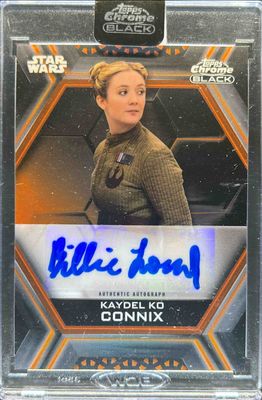 2022 Topps Chrome Black #AB-BL Autographs Design B Orange Refractor /25