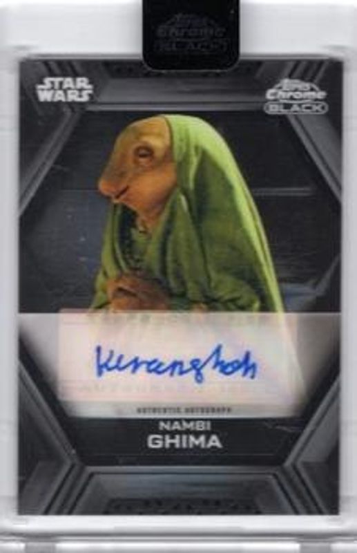 2022 Topps Chrome Black #AB-KS Autographs Design B