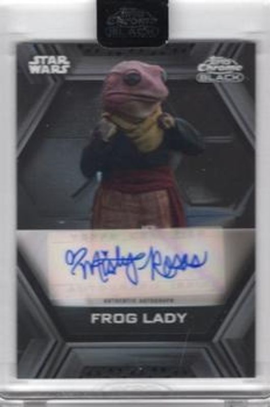 2022 Topps Chrome Black #AB-MR Autographs Design B