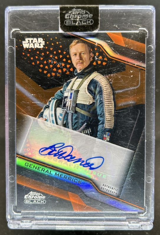 2022 Topps Chrome Black #A-BED Autographs Orange Refractor /25