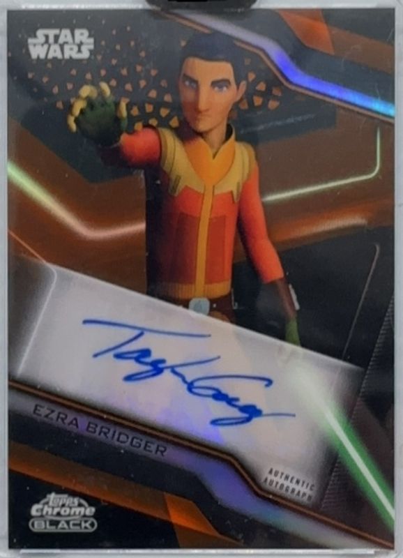2022 Topps Chrome Black #A-TG Autographs Orange Refractor /25