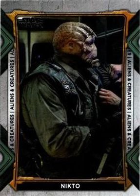 2022 Topps Star Wars The Book of Boba Fett #AC-10 Aliens & Creatures