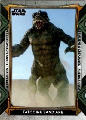 2022 Topps Star Wars The Book of Boba Fett #AC-1 Aliens & Creatures