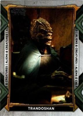 2022 Topps Star Wars The Book of Boba Fett #AC-7 Aliens & Creatures