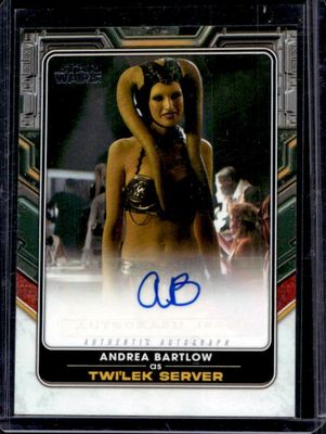 2022 Topps Star Wars The Book of Boba Fett #A-AB Autographs