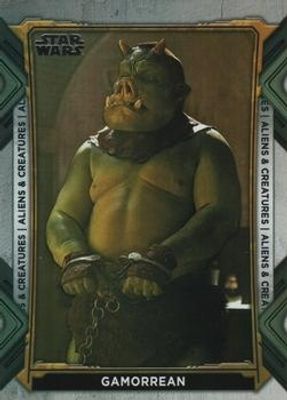 2022 Topps Star Wars The Book of Boba Fett #AC-5 Aliens & Creatures