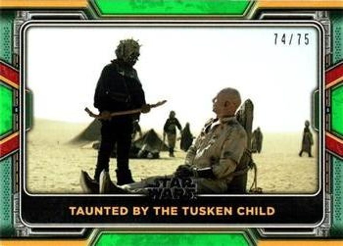 2022 Topps Star Wars The Book of Boba Fett #6 Green /75