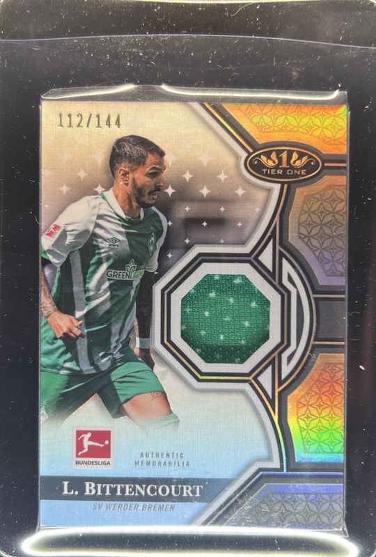 2022 Topps Tier One Bundesliga #MSR-LBI Magic Skills Relics /144