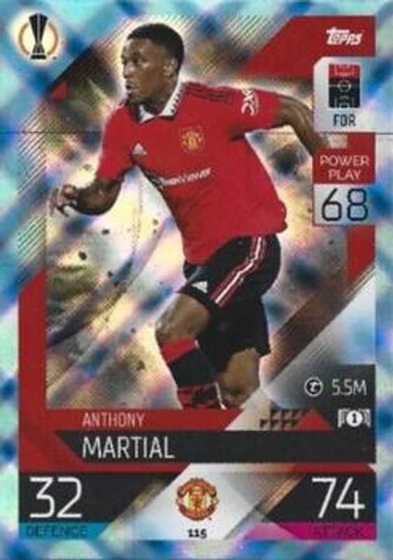 2022 Topps Match Attax UEFA Champions League & UEFA Europa League #115 Crystal