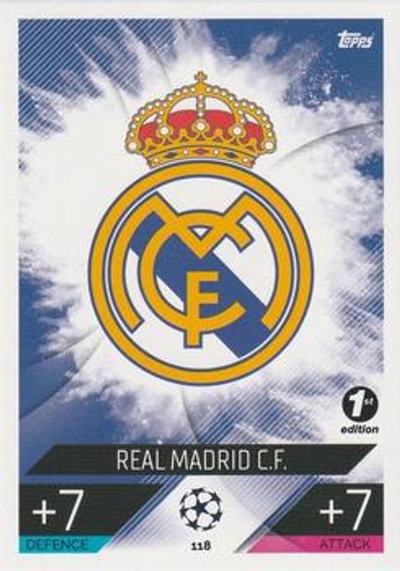 2022 Topps Match Attax UEFA Champions League & UEFA Europa League #118 1st Edition