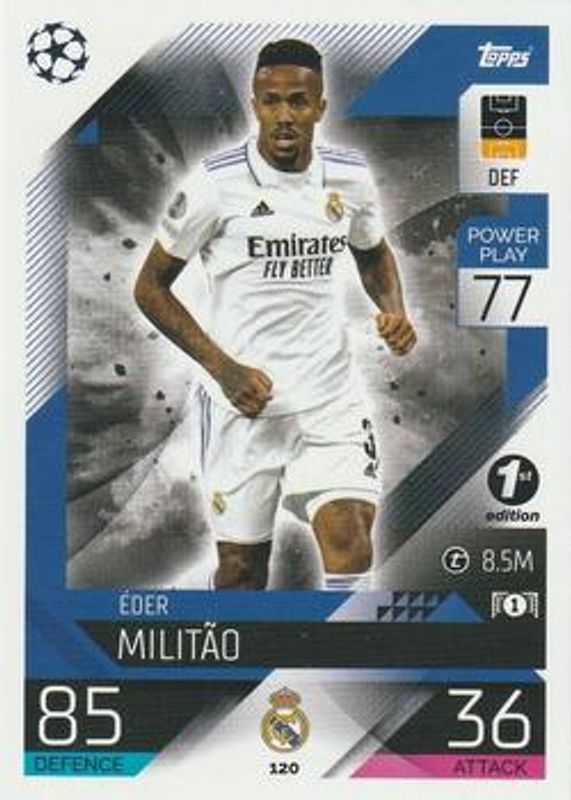 2022 Topps Match Attax UEFA Champions League & UEFA Europa League #120 1st Edition